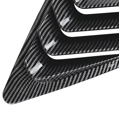 Rear Side Window Louver Trim Covers for Audi Q3 F3 Sportback (2019-2024)
