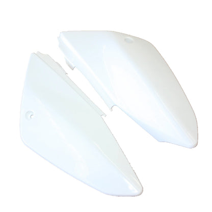 White Plastic Number Plate Guard Fender for CRF70 PIT PRO Dirt Bike