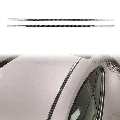 Soft Carbon Fiber Roof Trim Strip for Porsche 911 992 2019-2023