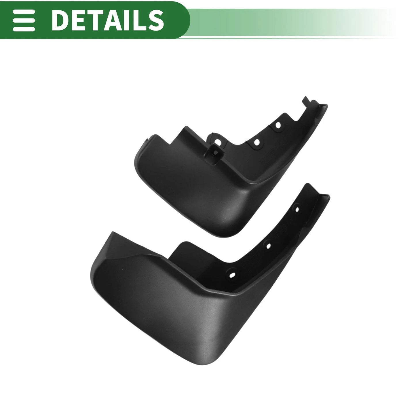 Mud Flaps Splash Guards for Ford Edge (2015-2018)