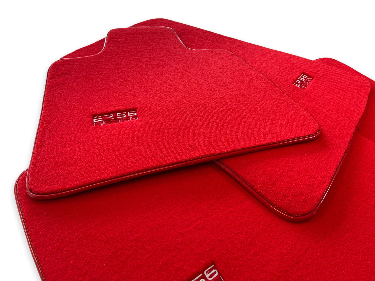 Tailored Red Floor Mats for Rolls Royce Ghost (2010-2023) - Premium Design