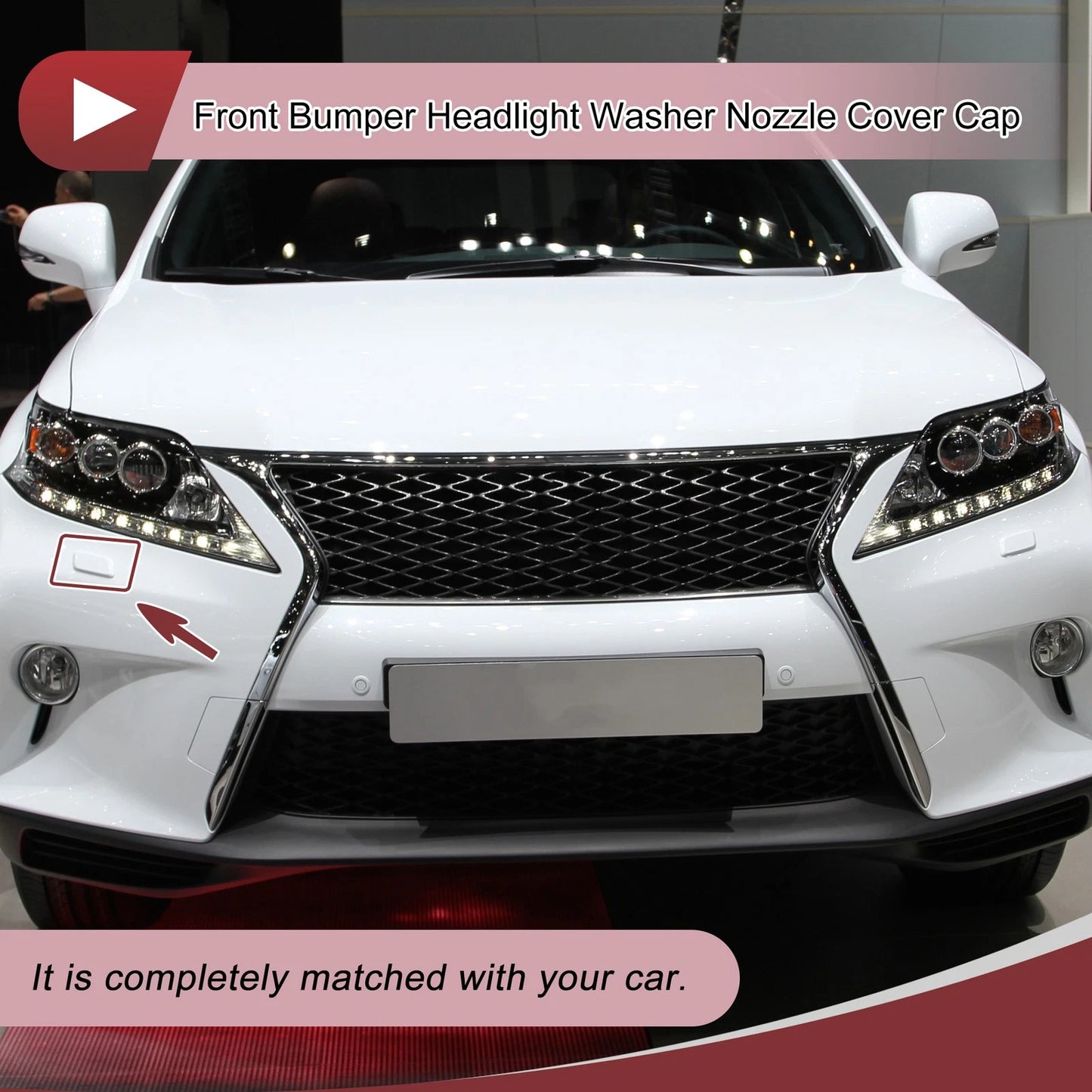 Front Right Washer Nozzle Cover for Lexus RX350 (2019-2022) - Unpainted