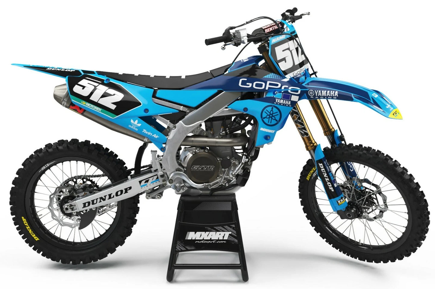 Yamaha YZ 65 BOOST STYLE Full Sticker Kit Decals