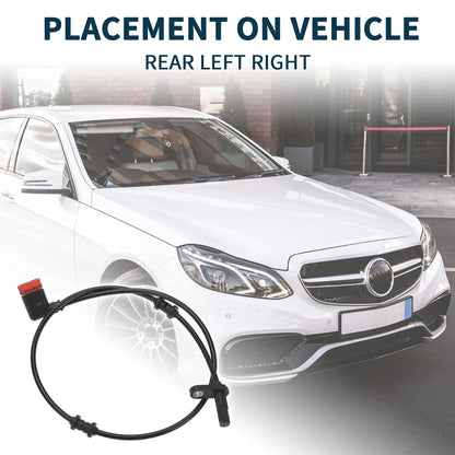 2 x Rear Side ABS Wheel Speed Sensors for Mercedes-Benz CLS550 (2012-2018)