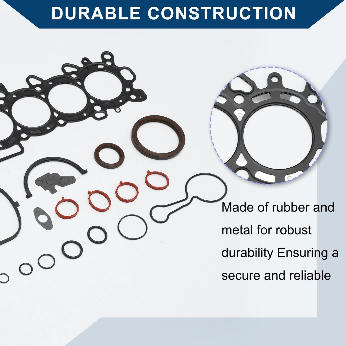 Cylinder Head Gasket Kit for Honda L13A3 GD6 GD8 (2001-2005) - 1 Set