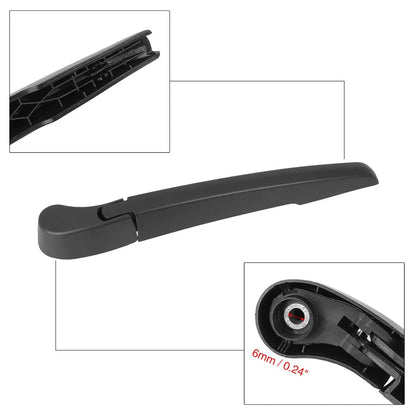 14" Rear Windshield Wiper Blade Arm Set for BMW X1 (2016-2017)