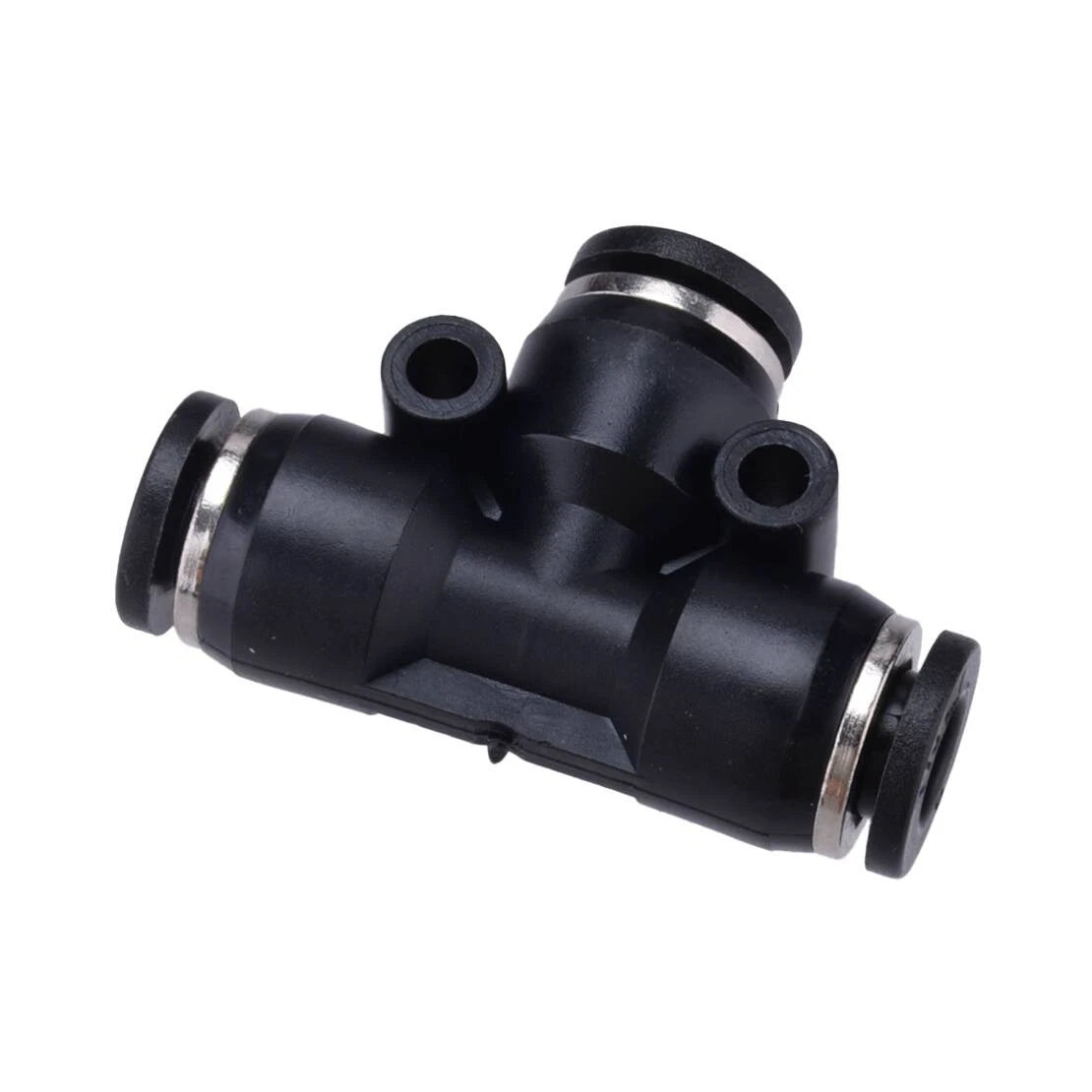 Black Push Lock Vacuum Fitting Set for Turbocharged Vehicles