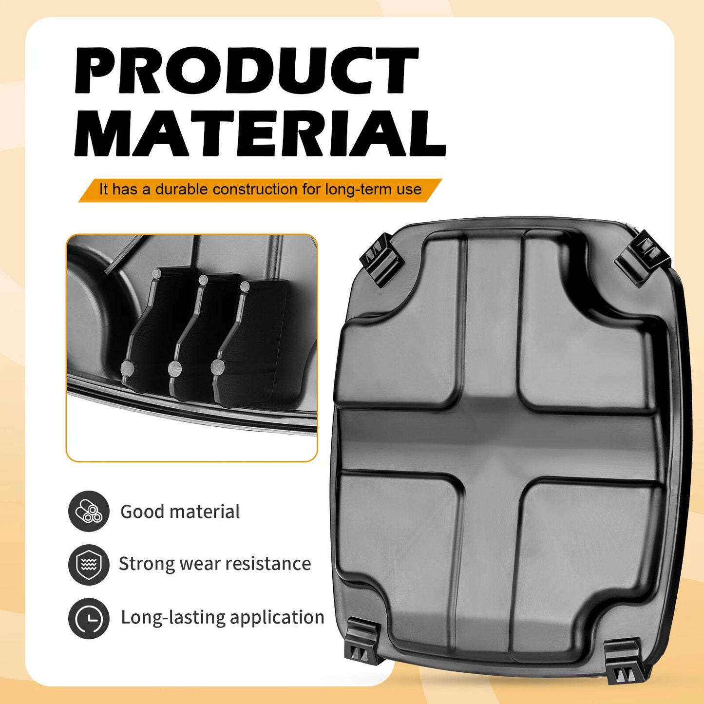 Air Box Lid Seal Kit for Honda Rancher 420/Foreman/500/520/Pioneer 500 (2007–2020)