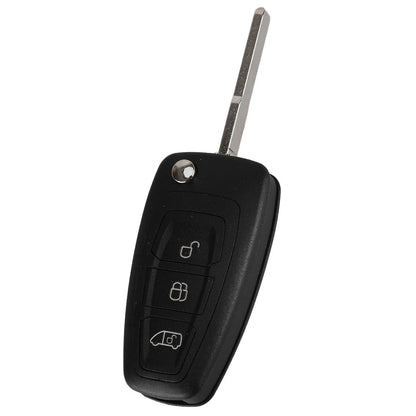 3 Button Key Shell Case Cover for Ford Transit Tourneo Custom (2016-2020)