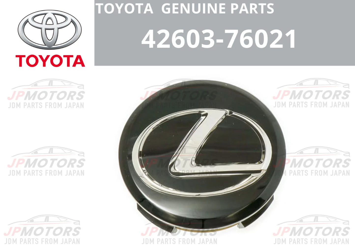 Wheel Center Cap 4 x for TOYOTA CT200h F-Sport (2011-2016)