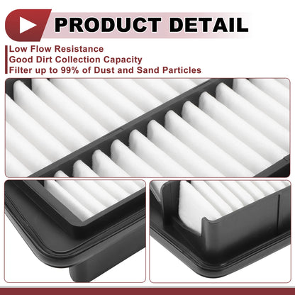 Engine Air Filter for Mazda EBD-DG64V (2002-2006) - 1 Pc Long Life