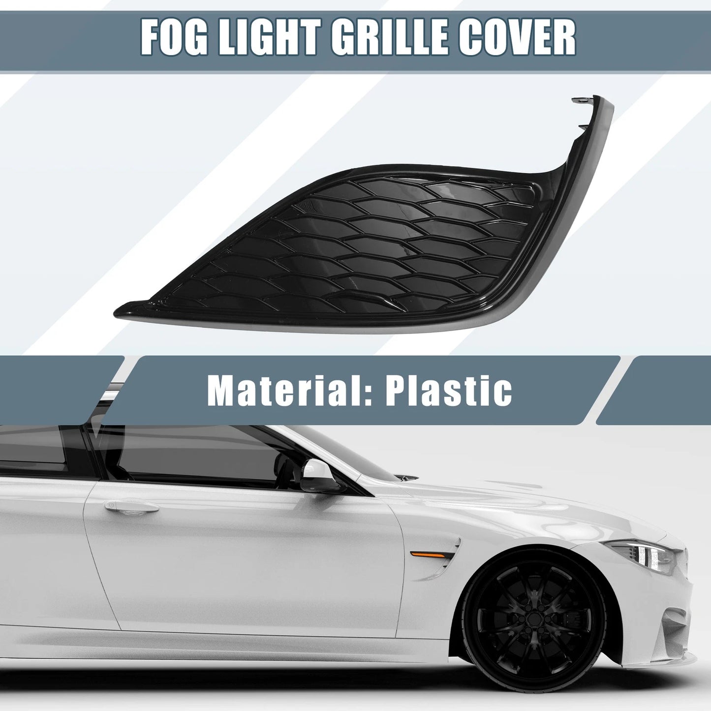 Front Right Fog Light Grille Cover Trims for Toyota Camry SE XSE