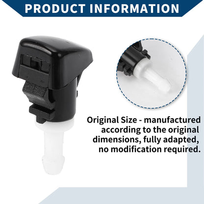 2 x Front Windshield Washer Nozzles for Dodge Durango (2011-2023)