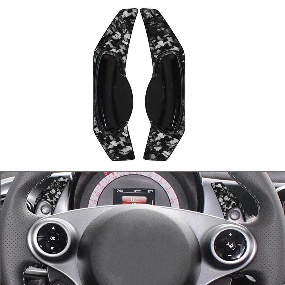 Steering Wheel Shift Paddle Extensions for Mercedes Smart Fortwo Forfour