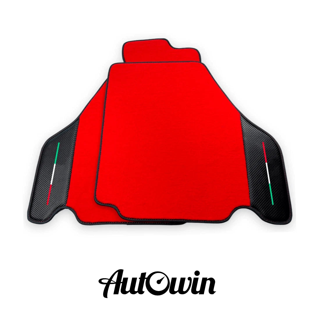 Red Car Mats for Ferrari F430 Floor Mats (2004-2009)