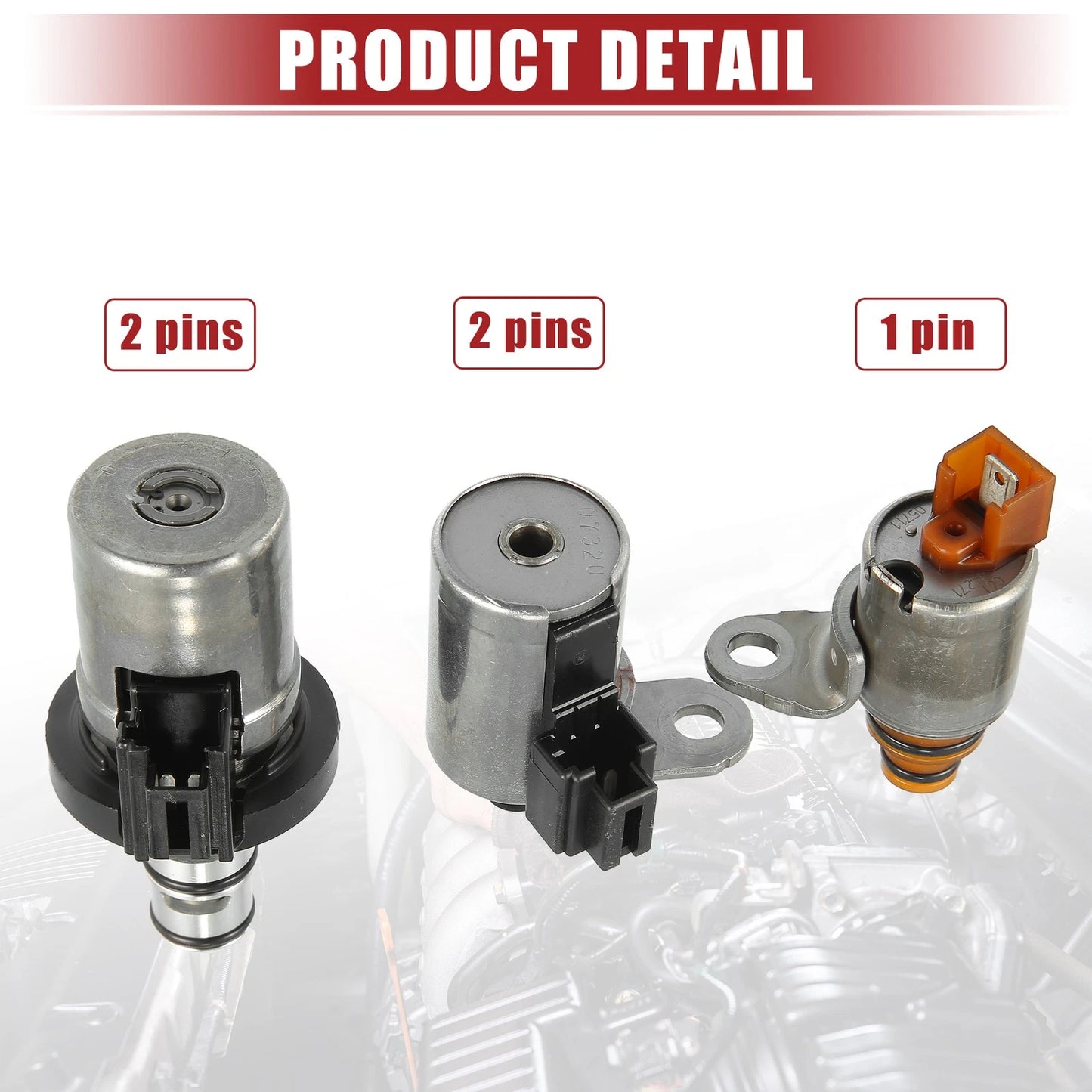 Transmission Shift Solenoid for Ford FNR5 5-Speed Main Valve Body