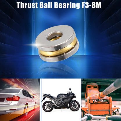 4 x Thrust Ball Bearing 3x8x3.5mm Single Row Roller with Washers for Car