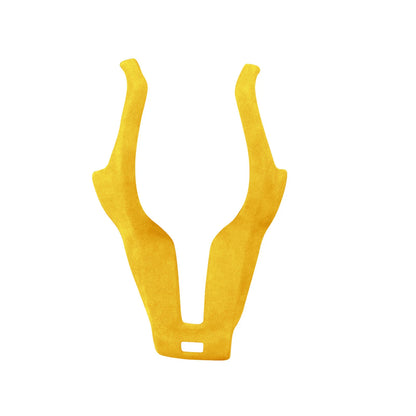 1x Yellow Leather Steering Wheel Cover Trim for BMW F20 F22 F30 F32 F10 F15 (2011-2020)