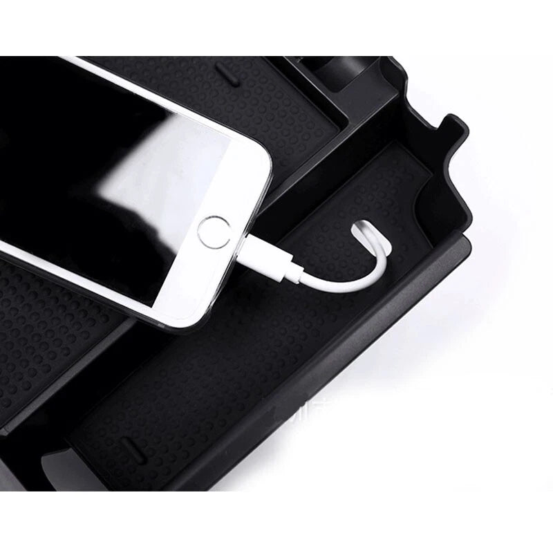 For BMW 5 Series G30 Center Console Armrest Storage Box Tray Organizer 2017-2020