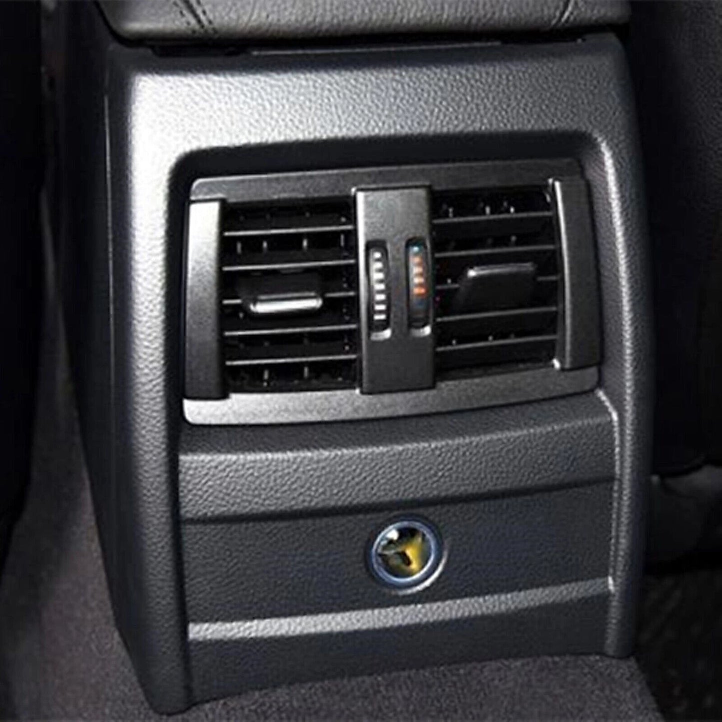 Rear A/C Vent for BMW 3 Series F30 F35 (2013-2020) 1 x Black Outlet