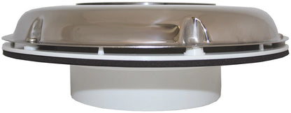 Solar Vent Exhaust & Intake for Caravan/Boat Stainless Low Profile