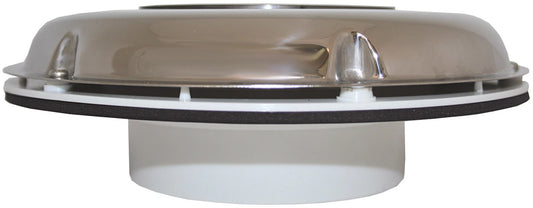 Solar Vent Exhaust & Intake for Caravan/Boat Stainless Low Profile