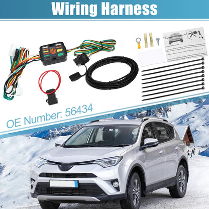 1 x 4-Pin Trailer Wiring Harness for Toyota RAV4 (2019–2020)