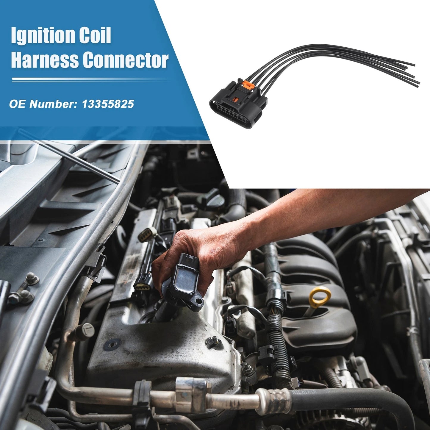 Ignition Coil Connector Wiring Harnesses for Chevy Cruze (2011 - 2016)