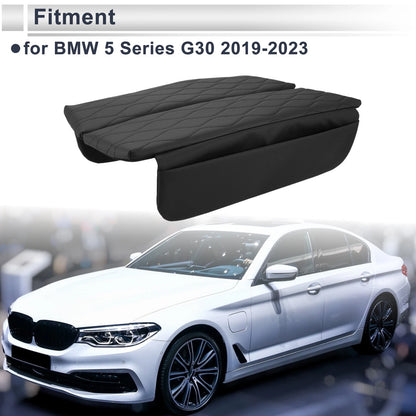Center Console Cover for BMW 5 Series G30 2019-2023 Black