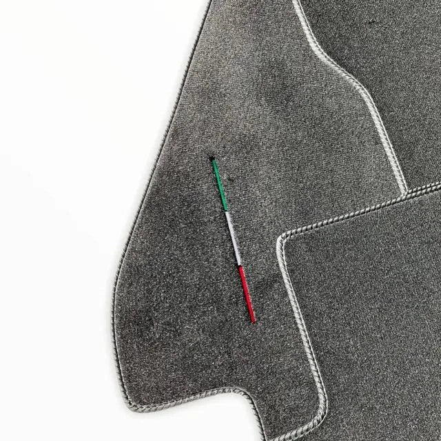 AutoWin Black Floor Mats for Ferrari Dino 308 GT4 (1973-1979)
