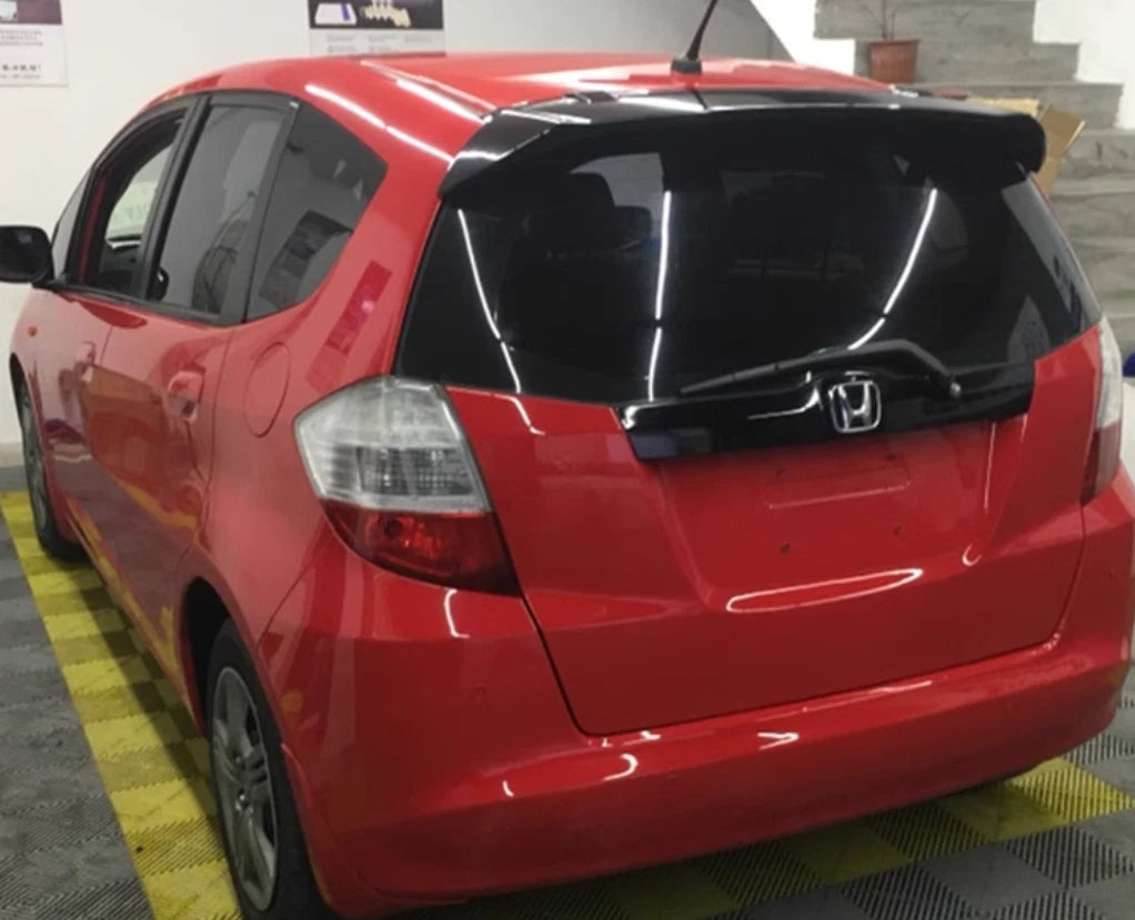 Glossy Black Rear Trunk Spoiler for 2009-2013 Honda Fit Jazz Hatchback