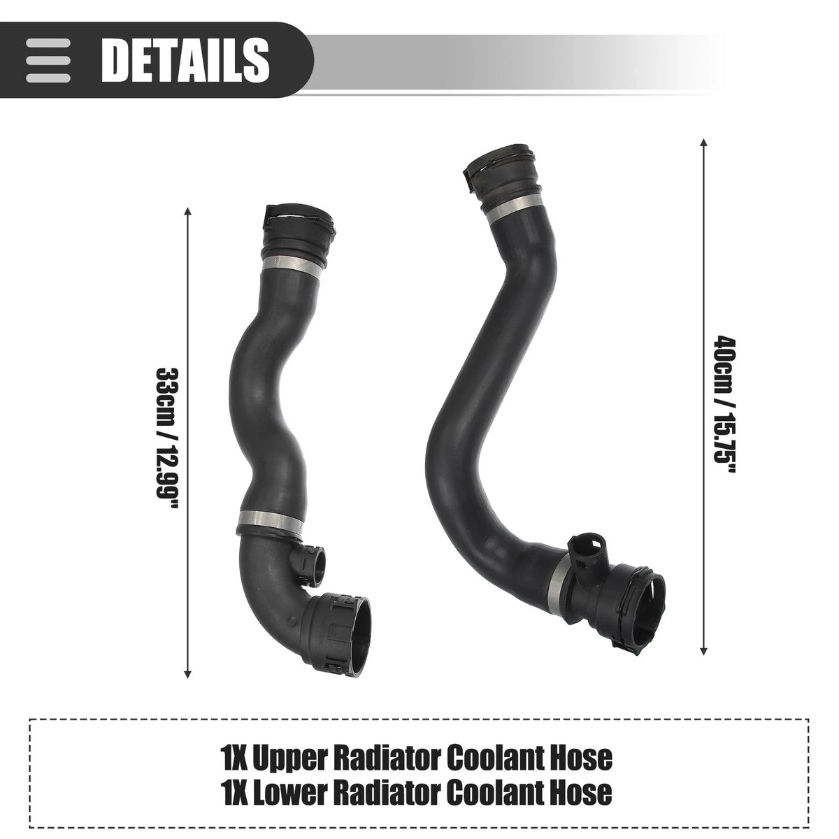 Coolant Radiator Hose Set for BMW 323 325 328 330 (2000-2006)