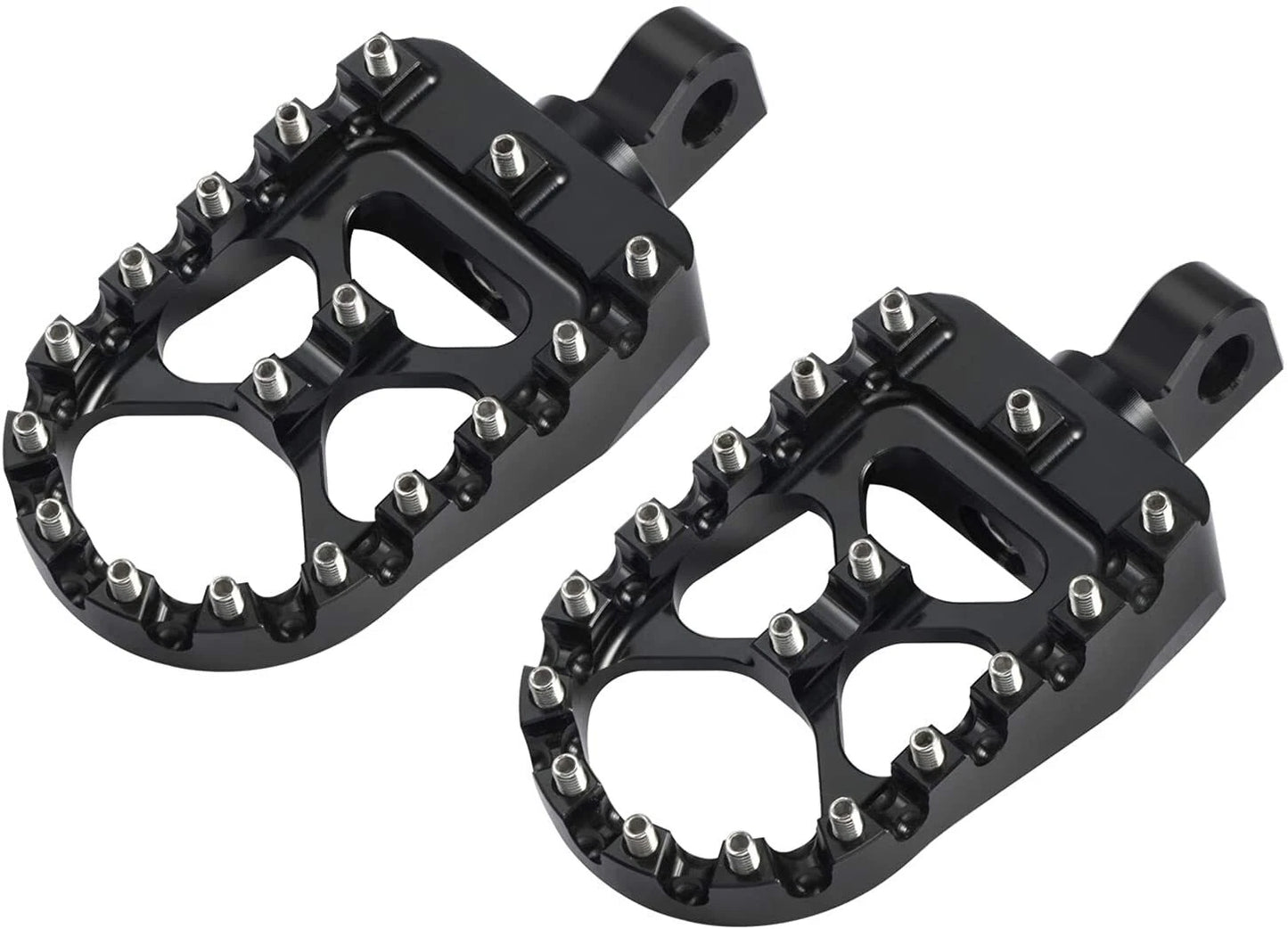 Black Foot Pegs for Harley Sportster Touring Softail Dyna