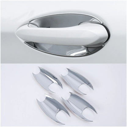 ABS Chrome Door Handle Bowl Cup Lid Cover Trim for 2018-2024 BMW X3 4x