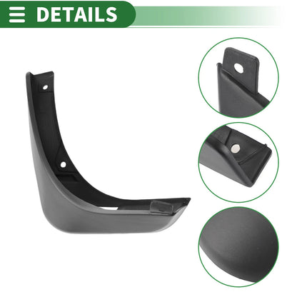 Mud Flaps Splash Guards 1 Set for Nissan Micra March (2010-2013)