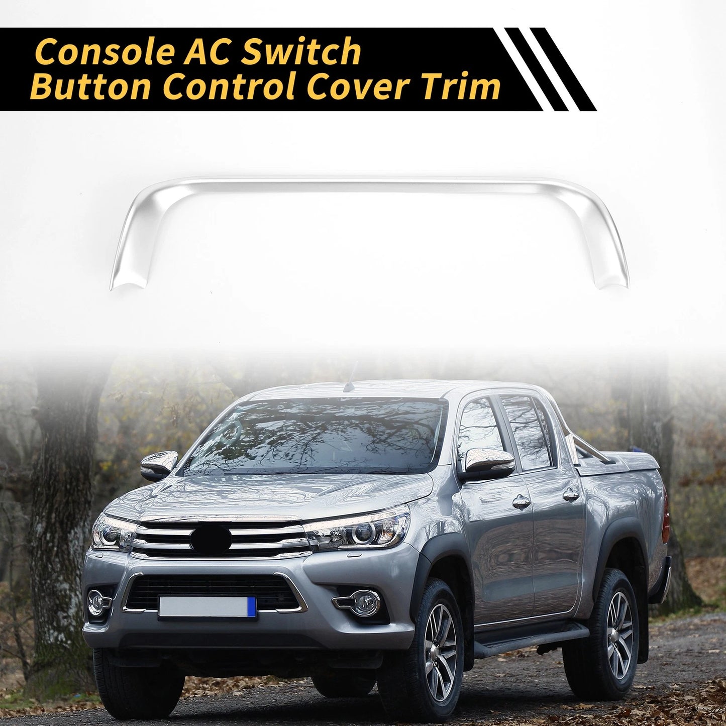 AC Switch Button Control Cover Trim for Toyota Tundra (2022-2024)