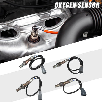 O2 Oxygen Sensor Upstream Front & Rear 4 x for Toyota RAV4 (2001–2003)