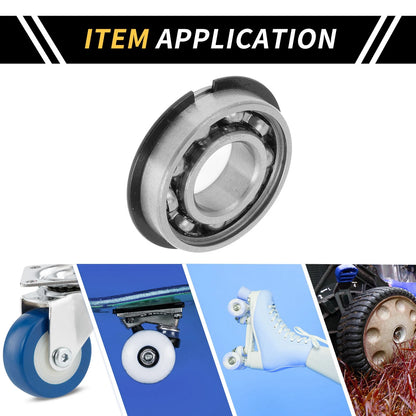 Deep Groove Ball Bearings 10x22x6mm 1 Pc for Scooter Skateboard Wheel