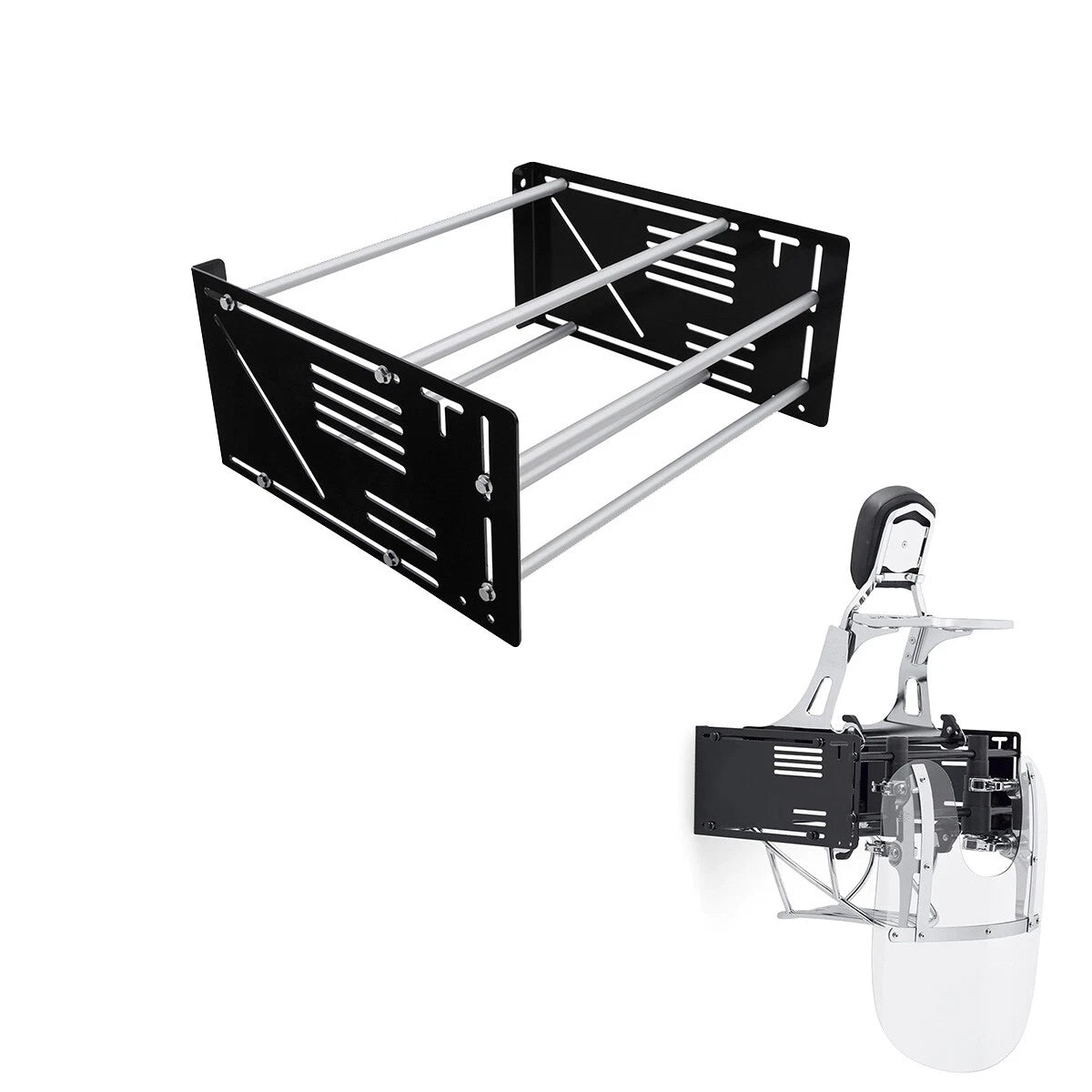 Wall Mount Storage Rack for Harley Road King Touring Glide US