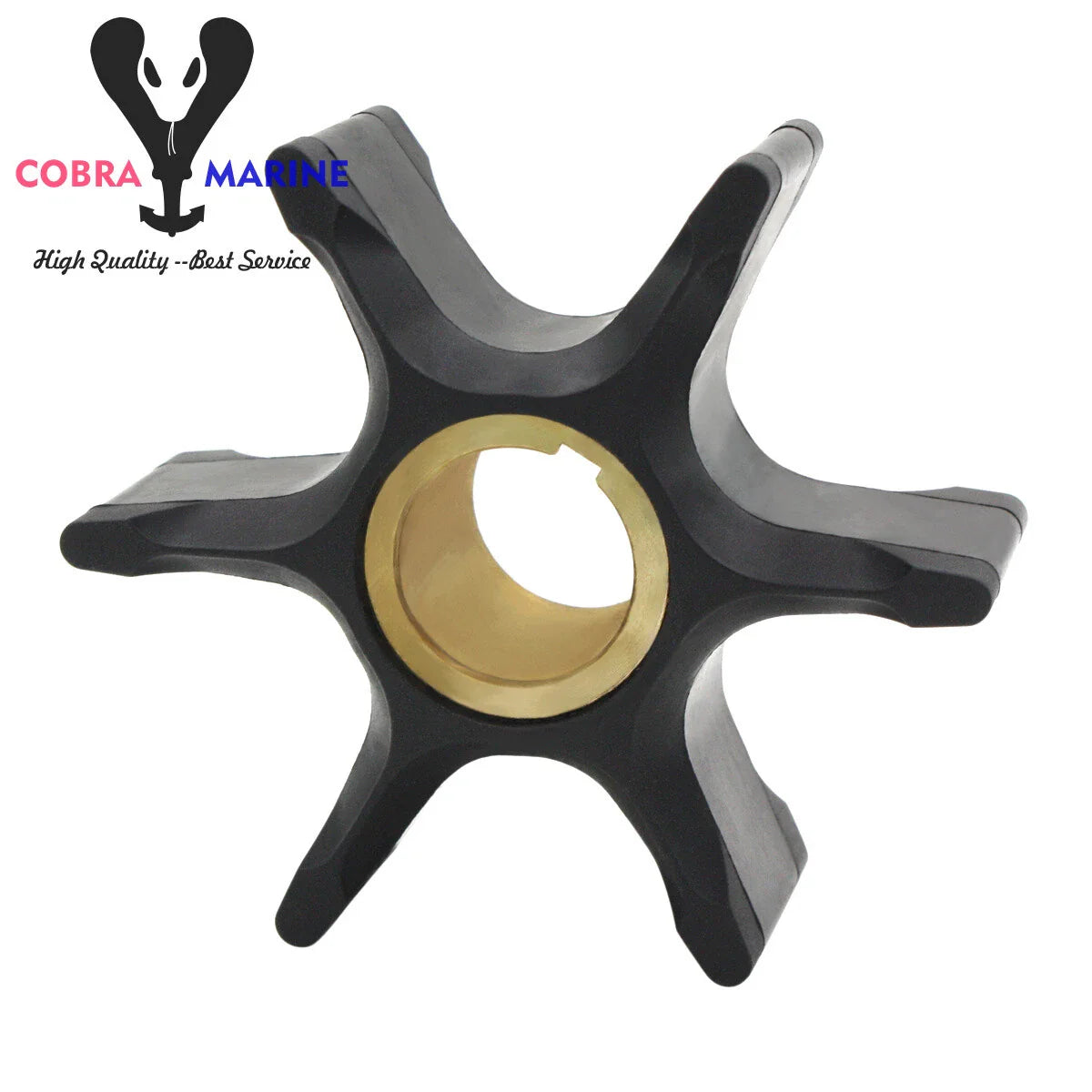 Water Pump Impeller for Johnson Evinrude V4 V6 85-175 HP (1980-1995)