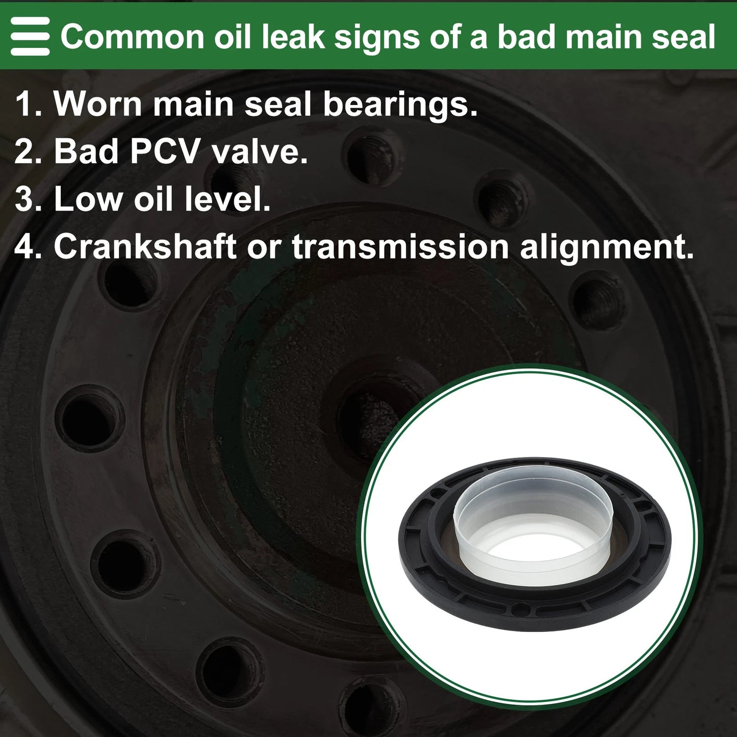 Front Crankshaft Oil Seal for Land Rover Range Rover