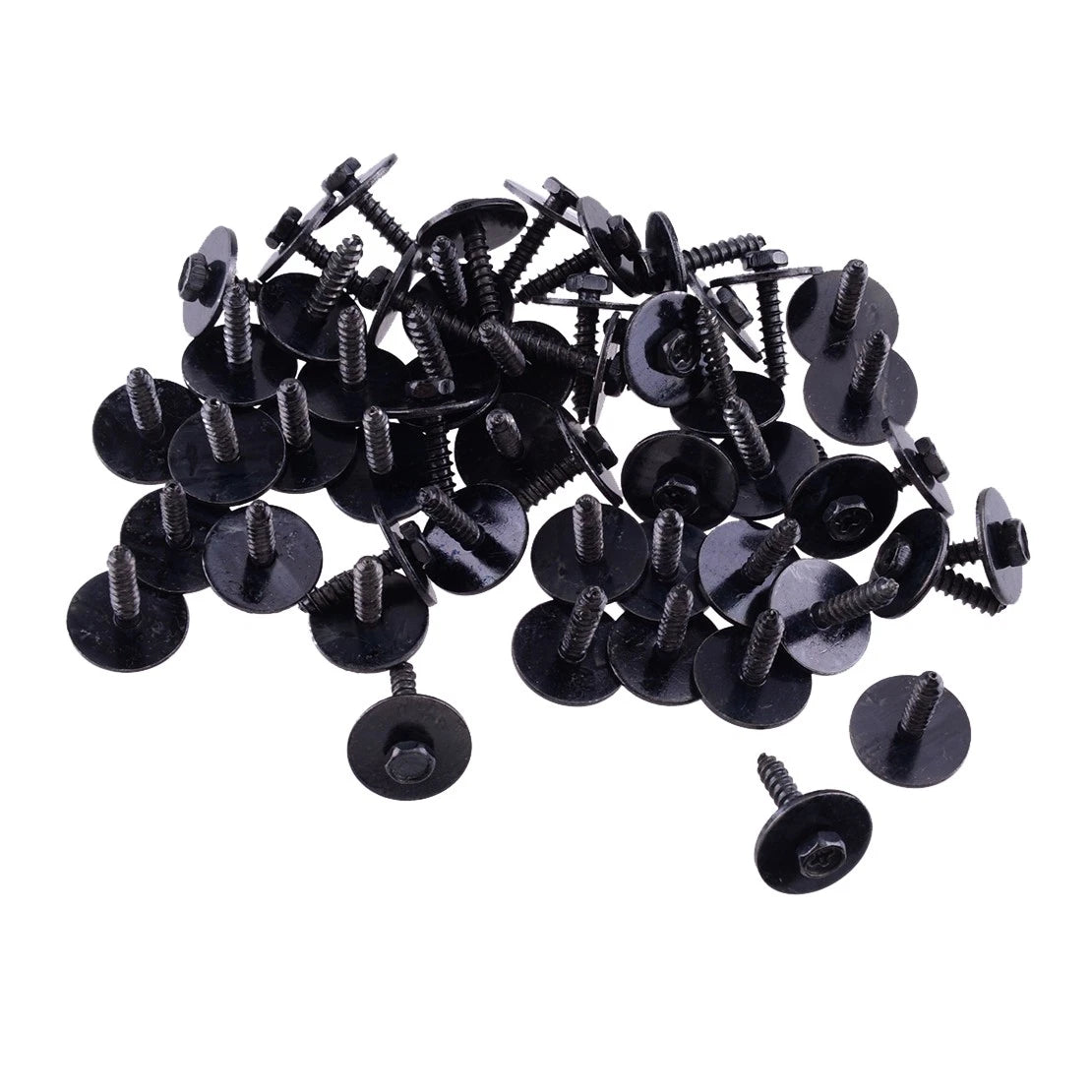 50 x Body Screw Fender Bumper Fixing Clips 7mm for Various Makes & Models