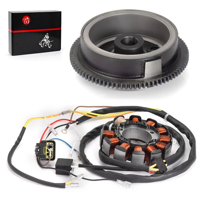 Stator and Flywheel 2 x for Polaris Sportsman 500 4X4 HO / 6x6 (2001-2006)