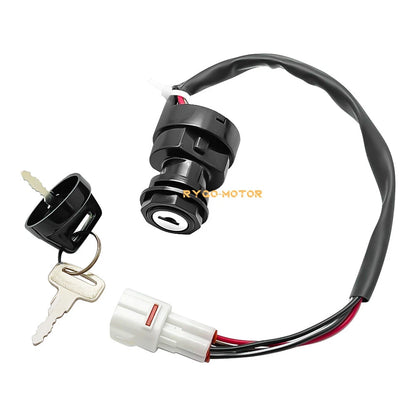Start Stop & Ignition Key Switch for Yamaha Wolverine 350 YFM350FX (1995-2001)