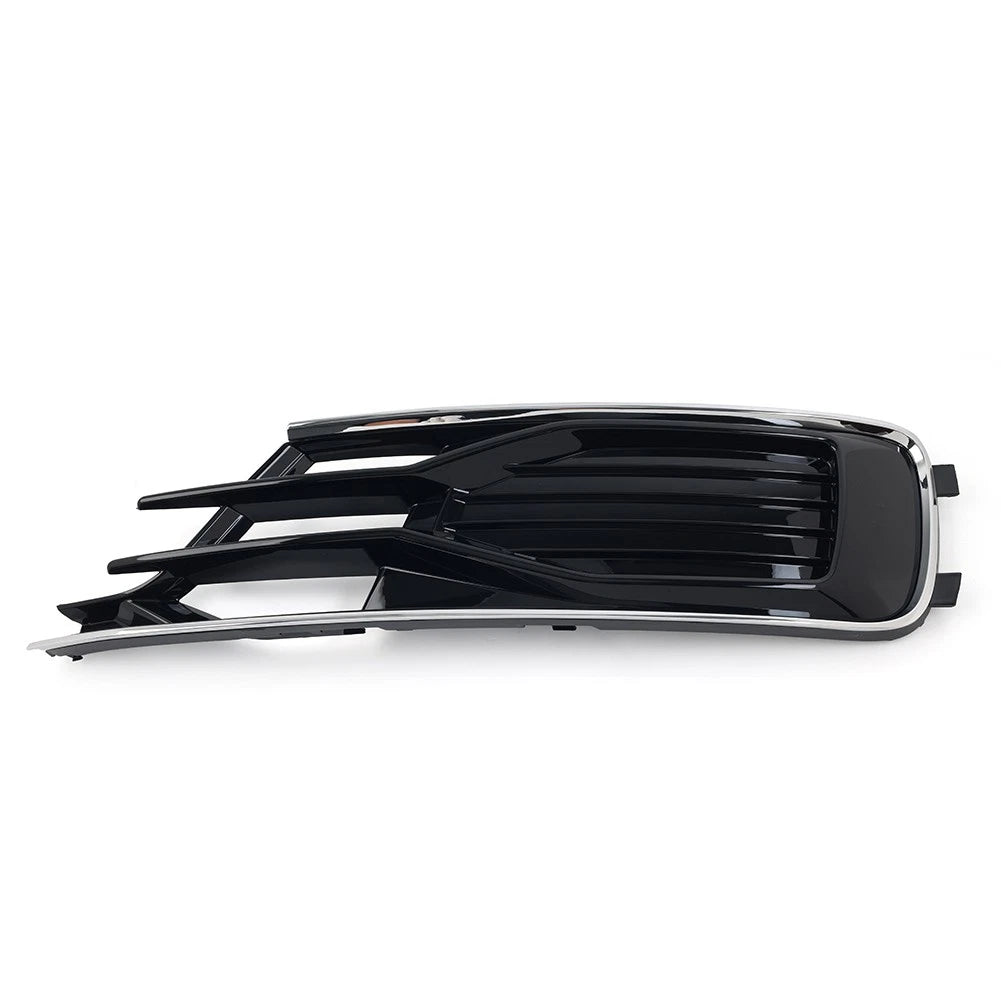 Front Fog Light Grill Cover Chrome Trim for Audi A6 C7 (2014-2018) 1 Pcs