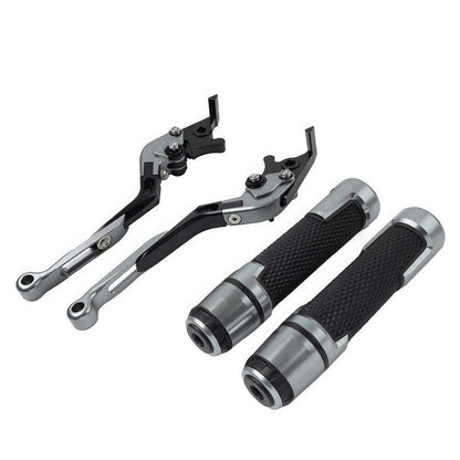 Titan Extendable Brake Clutch Lever Grip Set for Yamaha YZF R1 (2009-2014)