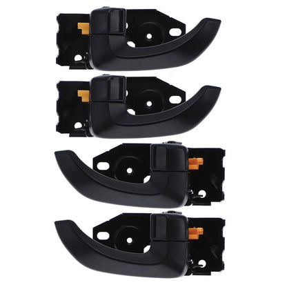 4pc Front/Rear Inner Door Handles Blk for Hyundai iLoad iMax (2007–2015)