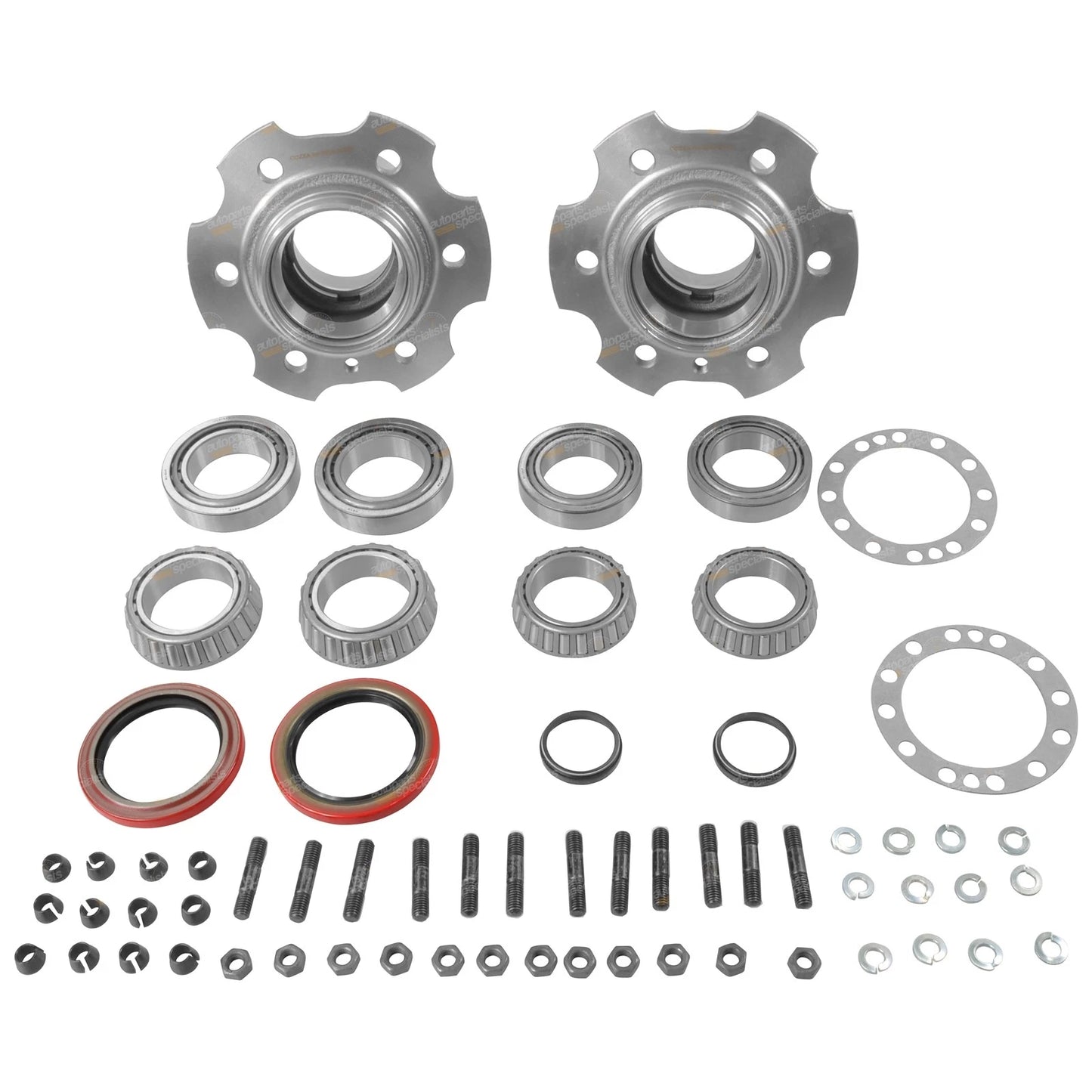 2 x Rear Hubs Bearings Seals for Toyota Landcruiser 70 75 Series (1990–1999)