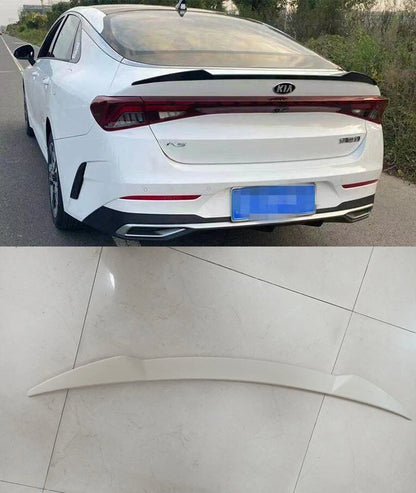 ABS Rear Spoiler Wing Lip for 2021-2024 Kia K5 Optima Unpainted