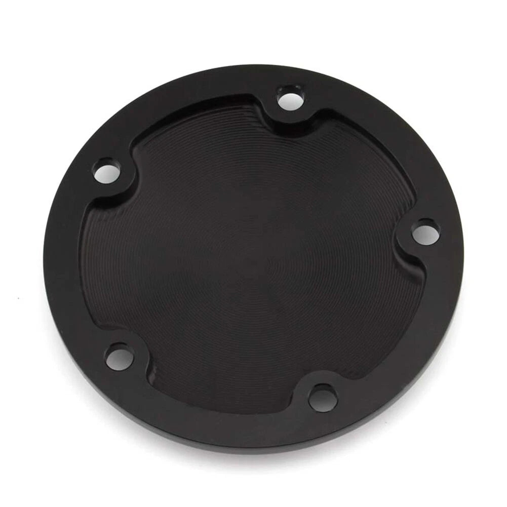 Black Domed Timing Points Cover for Harley Twin Cam Softail Dyna Touring (99-17)